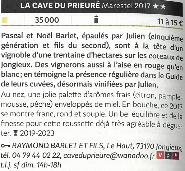 Guide Hachette 2019