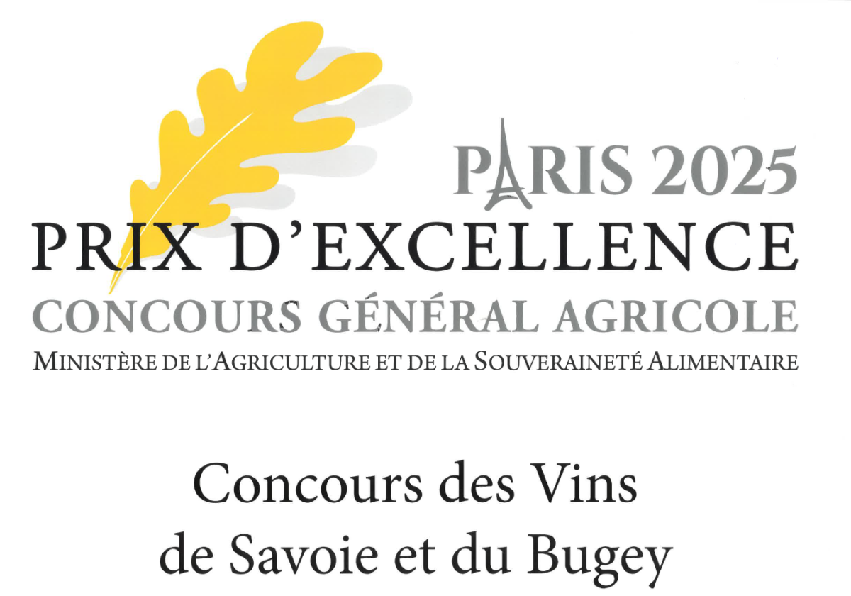 Prix d’Excellence (2025) du Concours général Agricole pour la deuxième année ! 